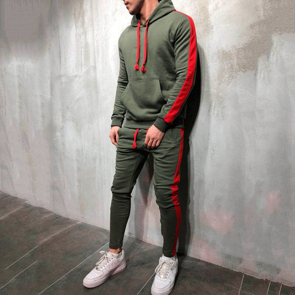 2 Pieces Sets Tracksuit Men