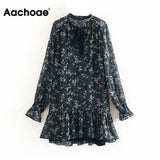 Aachoae Women Ruffle Bow