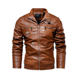 Men's Natural Real Leather Jacket