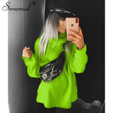 Simenual Knitwear Turtleneck