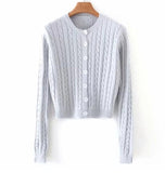 Retro Women Knit Twist